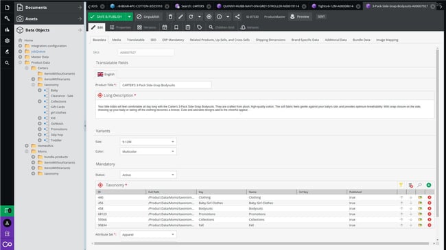 Mom and baby products company gets a digital home